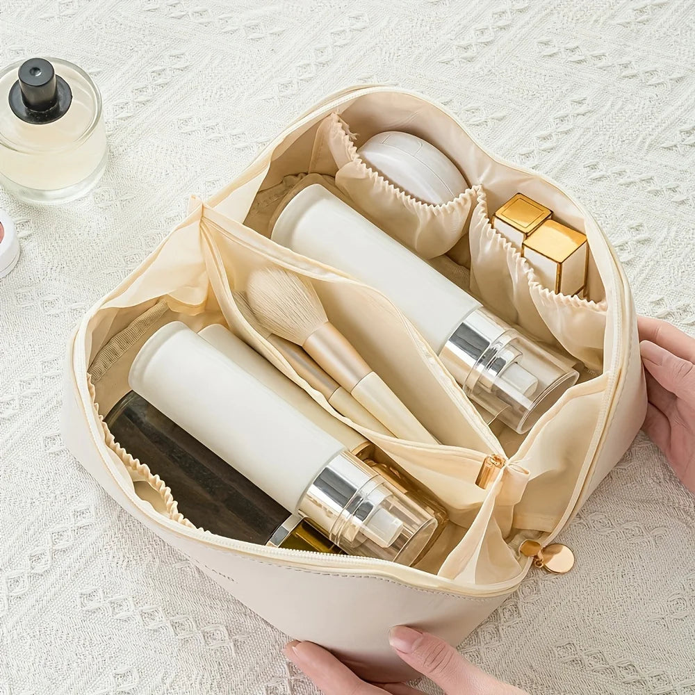 ✨ Luxury Makeup Organizer & Travel Cosmetic Bag