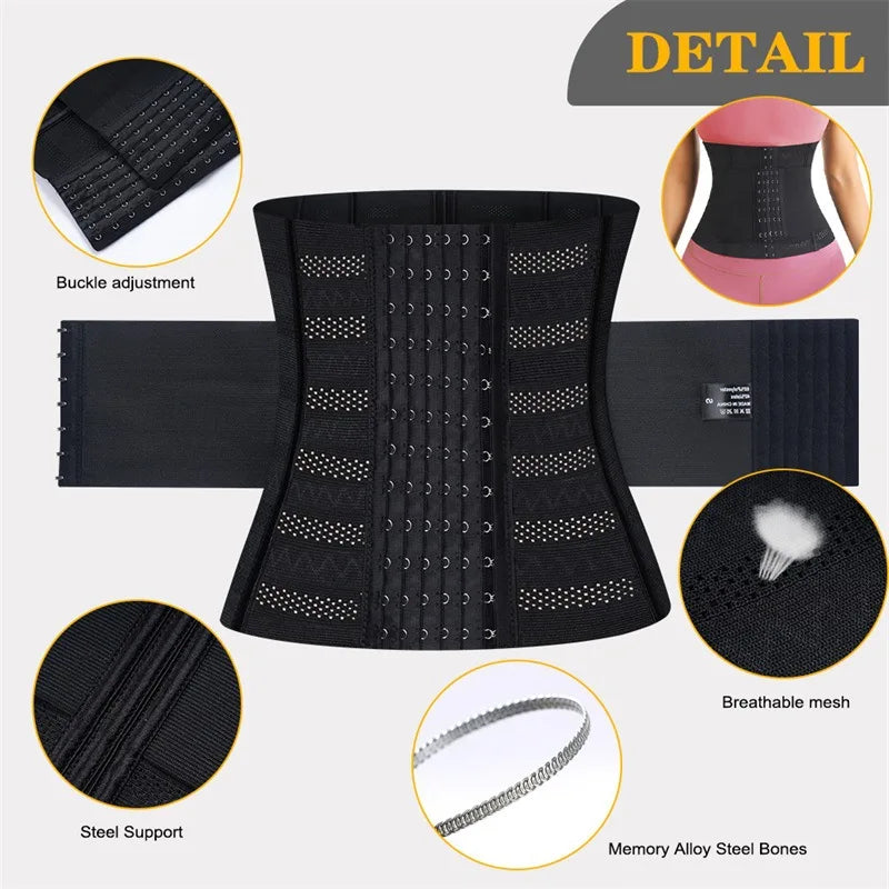 Waist Trainer Body Shaper – Tummy Control Slimming Belt