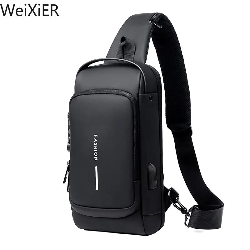 WEIXER- Anti-Theft USB Crossbody Bag