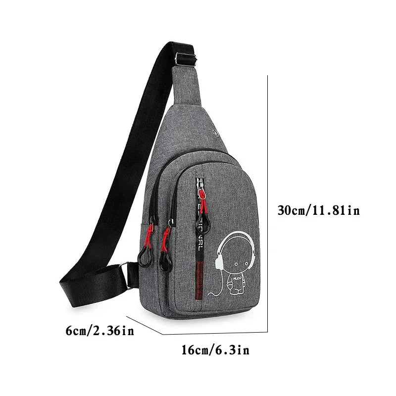 Glow-in-the-Dark Chest Bag