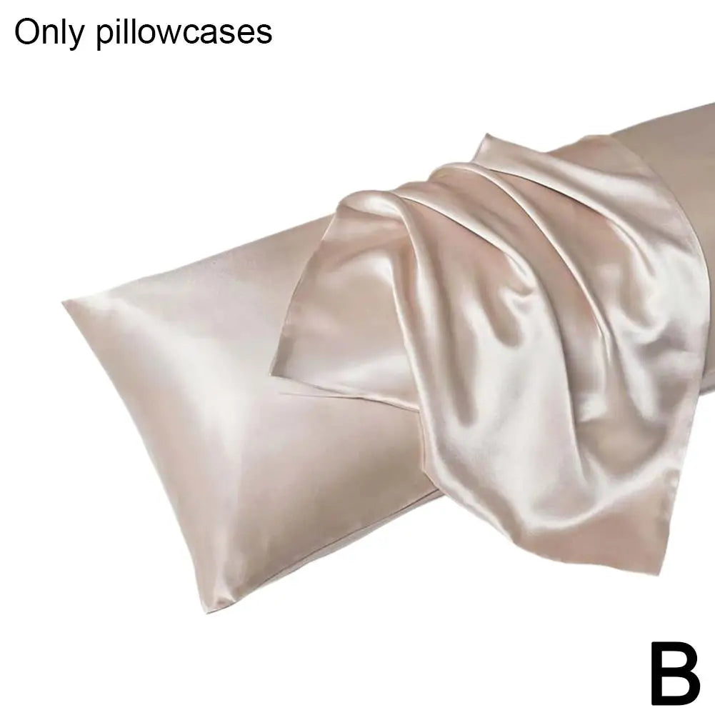 Luxury Satin Silk Pillowcase – 20”x26” Hair & Skin Care
