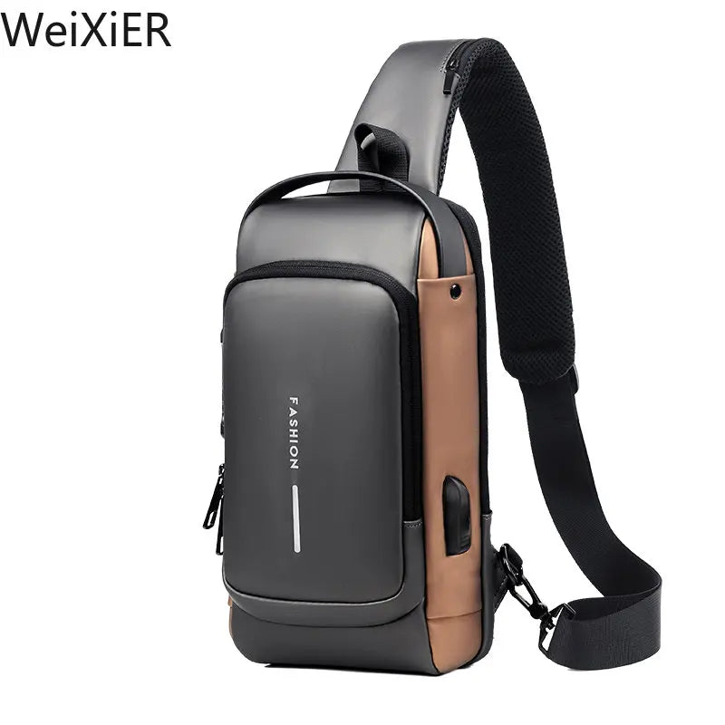 WEIXER- Anti-Theft USB Crossbody Bag