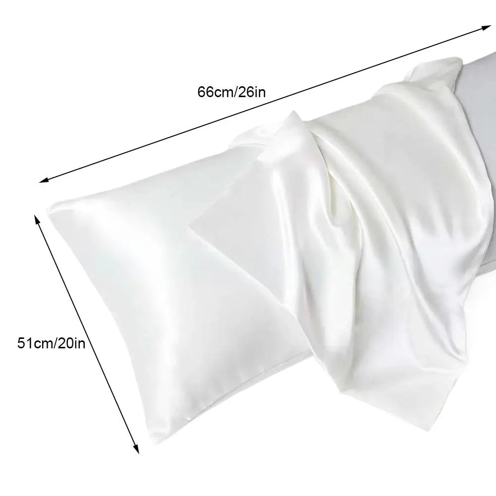 Luxury Satin Silk Pillowcase – 20”x26” Hair & Skin Care
