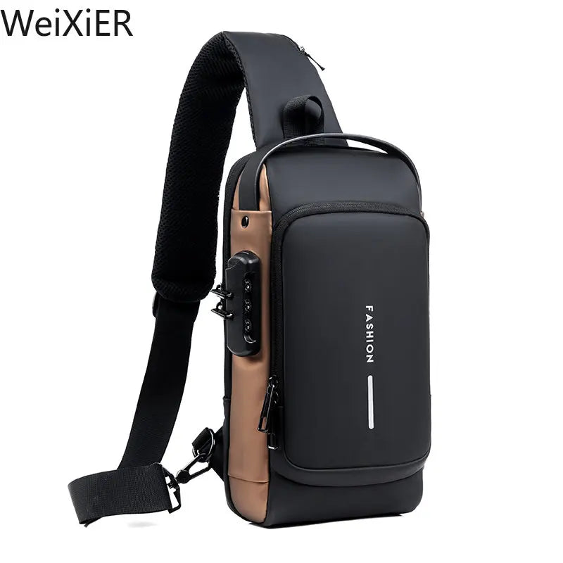 WEIXER- Anti-Theft USB Crossbody Bag