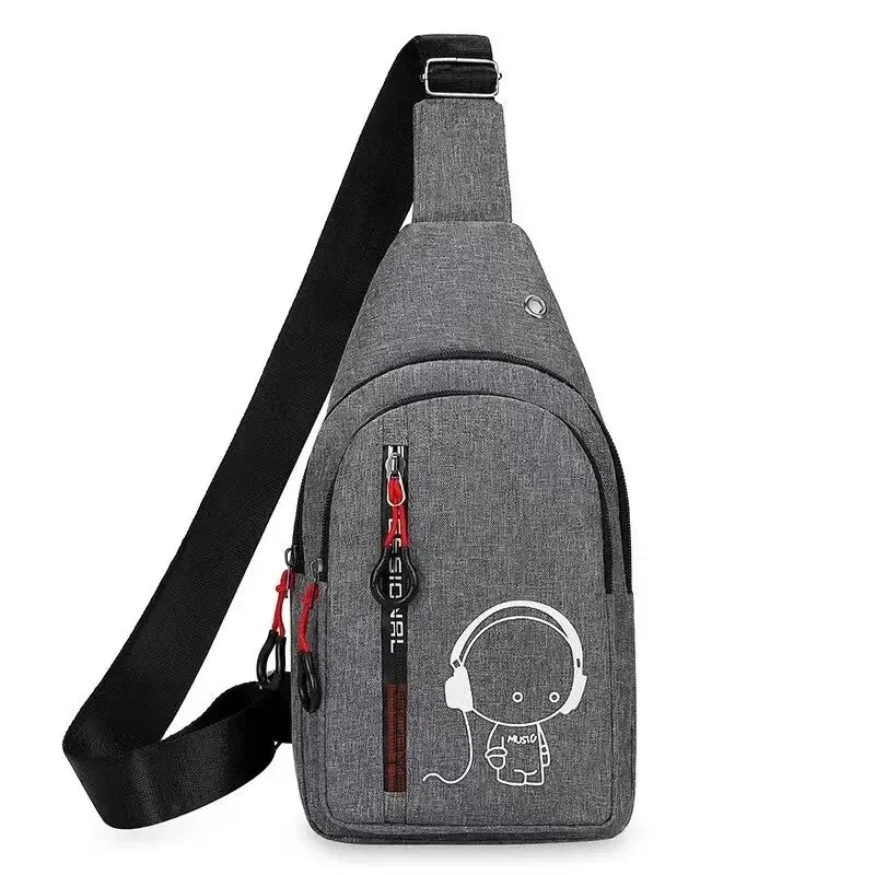 Glow-in-the-Dark Chest Bag