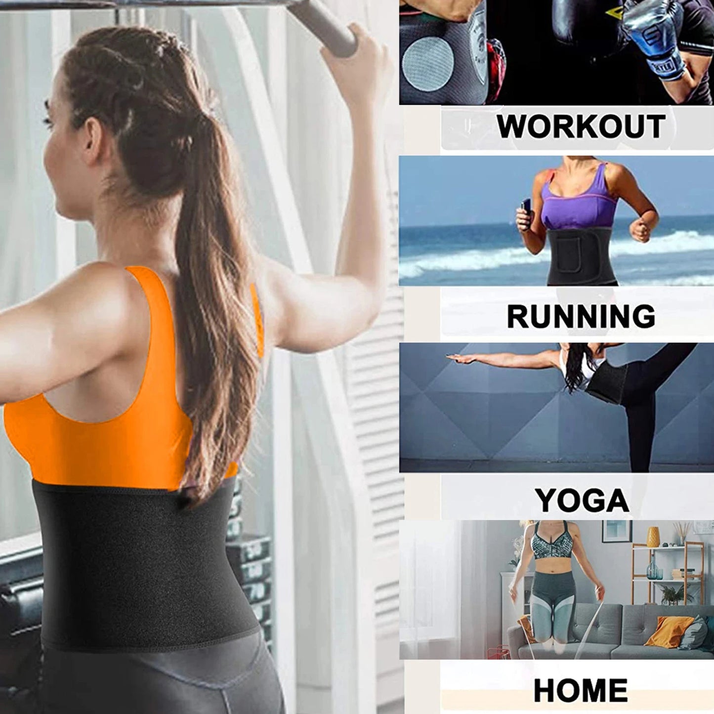 Waist Trainer Belt – Men & Women