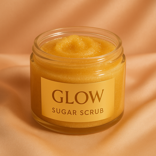 Gold Sugar Scrub- Skin Glow Moisturizing Polish