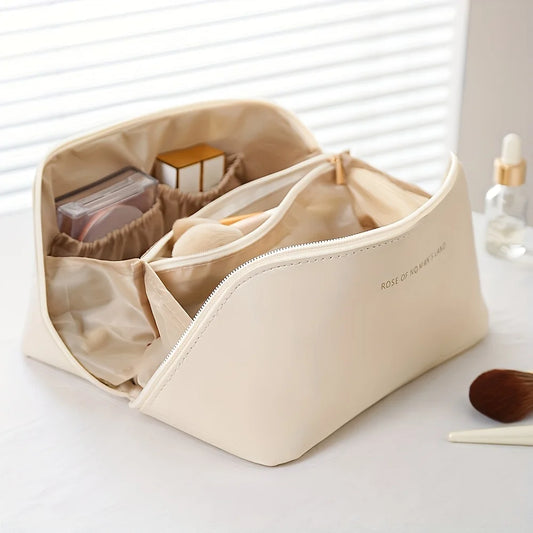 ✨ Luxury Makeup Organizer & Travel Cosmetic Bag