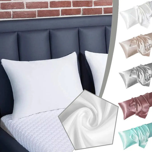 Luxury Satin Silk Pillowcase – 20”x26” Hair & Skin Care