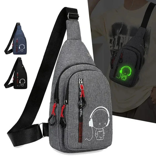 Glow-in-the-Dark Chest Bag